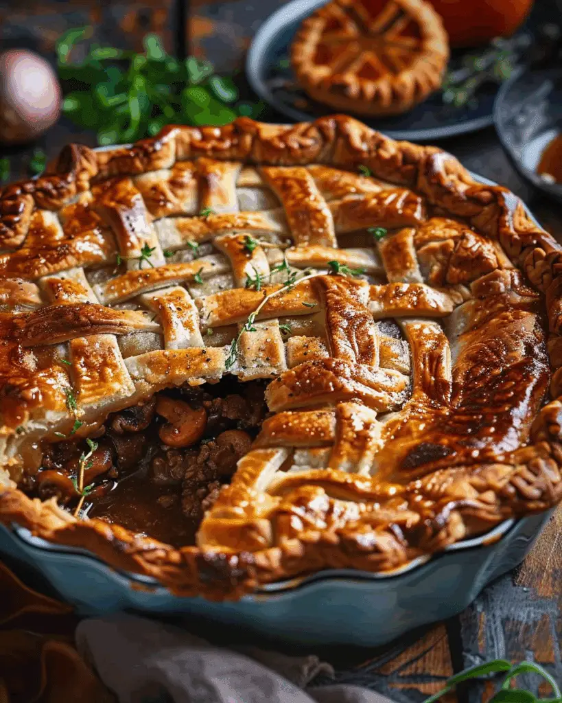 Beef Mushroom Pie
