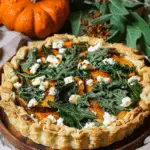 Butternut Squash, Goat Cheese, and Kale Tart
