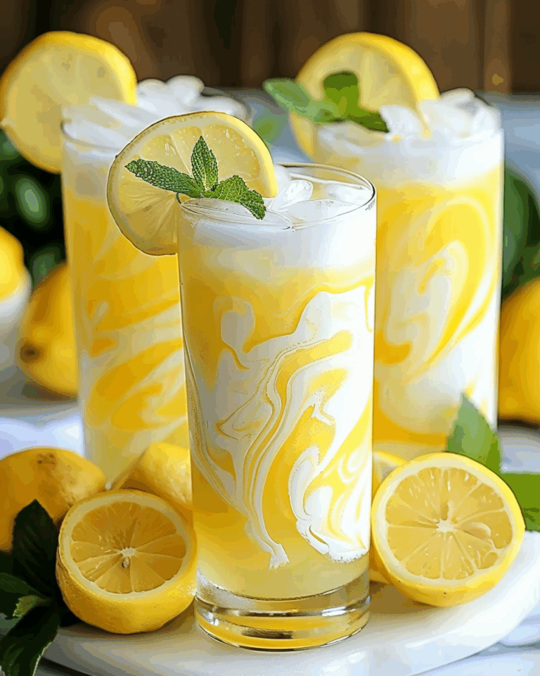 Creamy Condensed Milk Lemonade for Summer