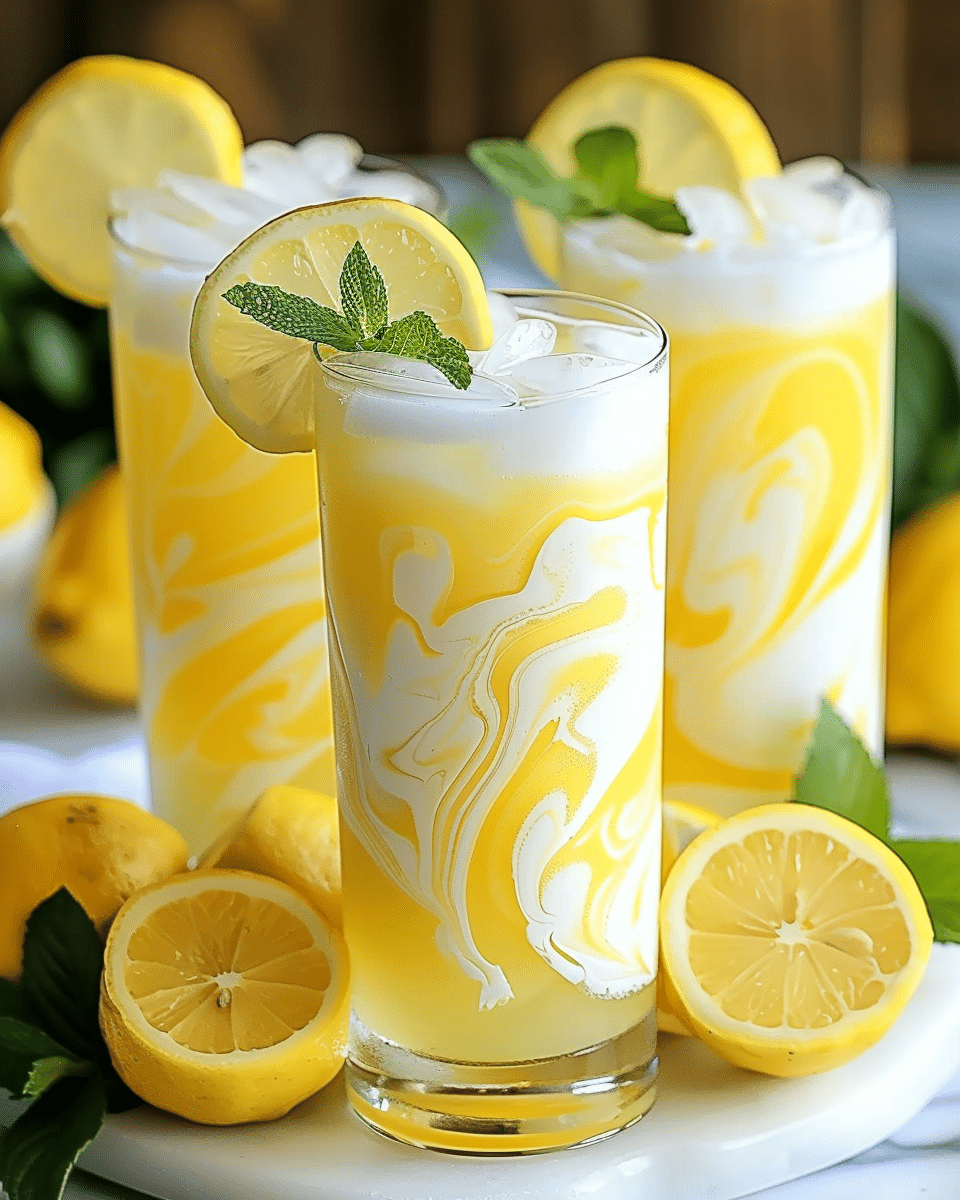 Creamy Condensed Milk Lemonade for Summer