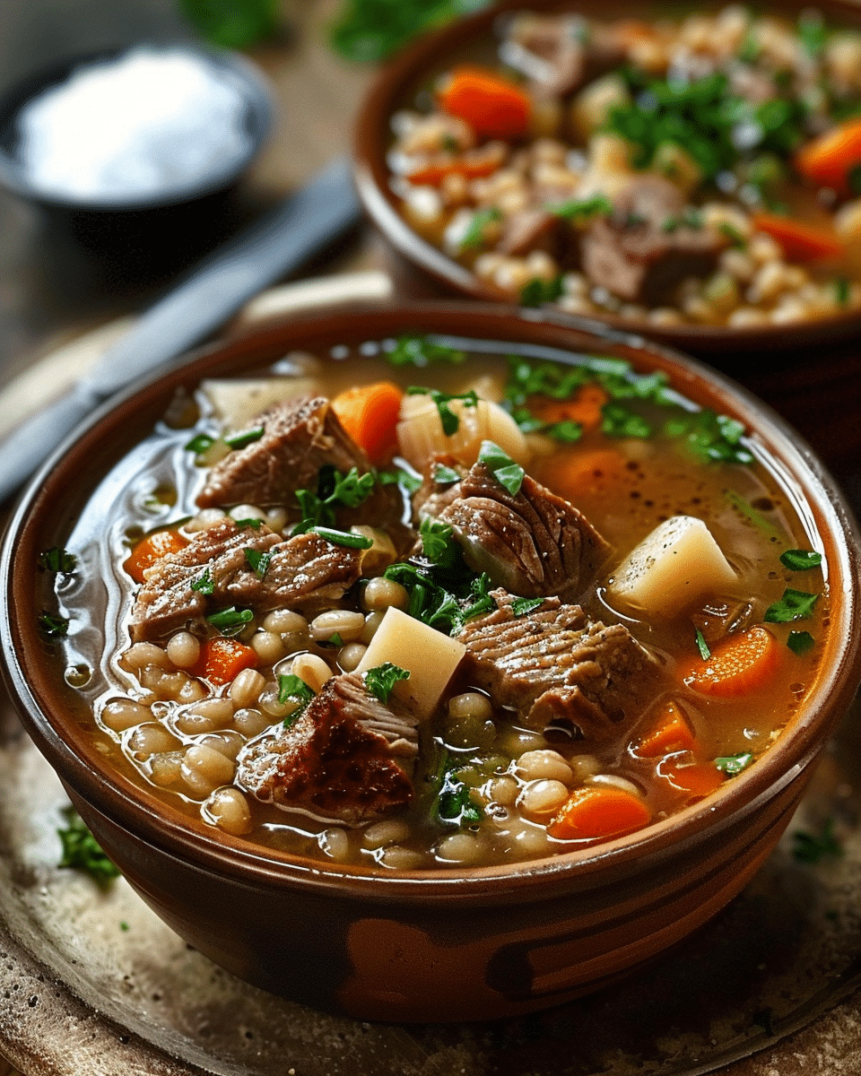 Beef Barley Soup