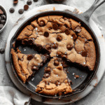 Easy Grain Free Chocolate Chip Skillet Cookie