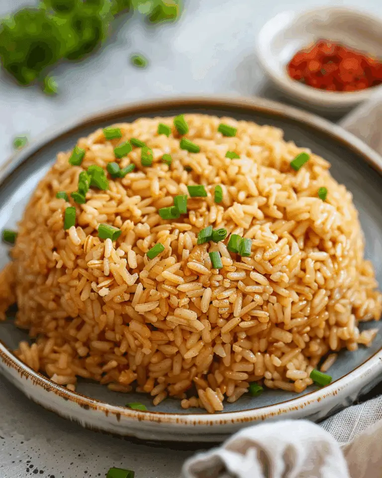 Easy Peanut Butter Rice