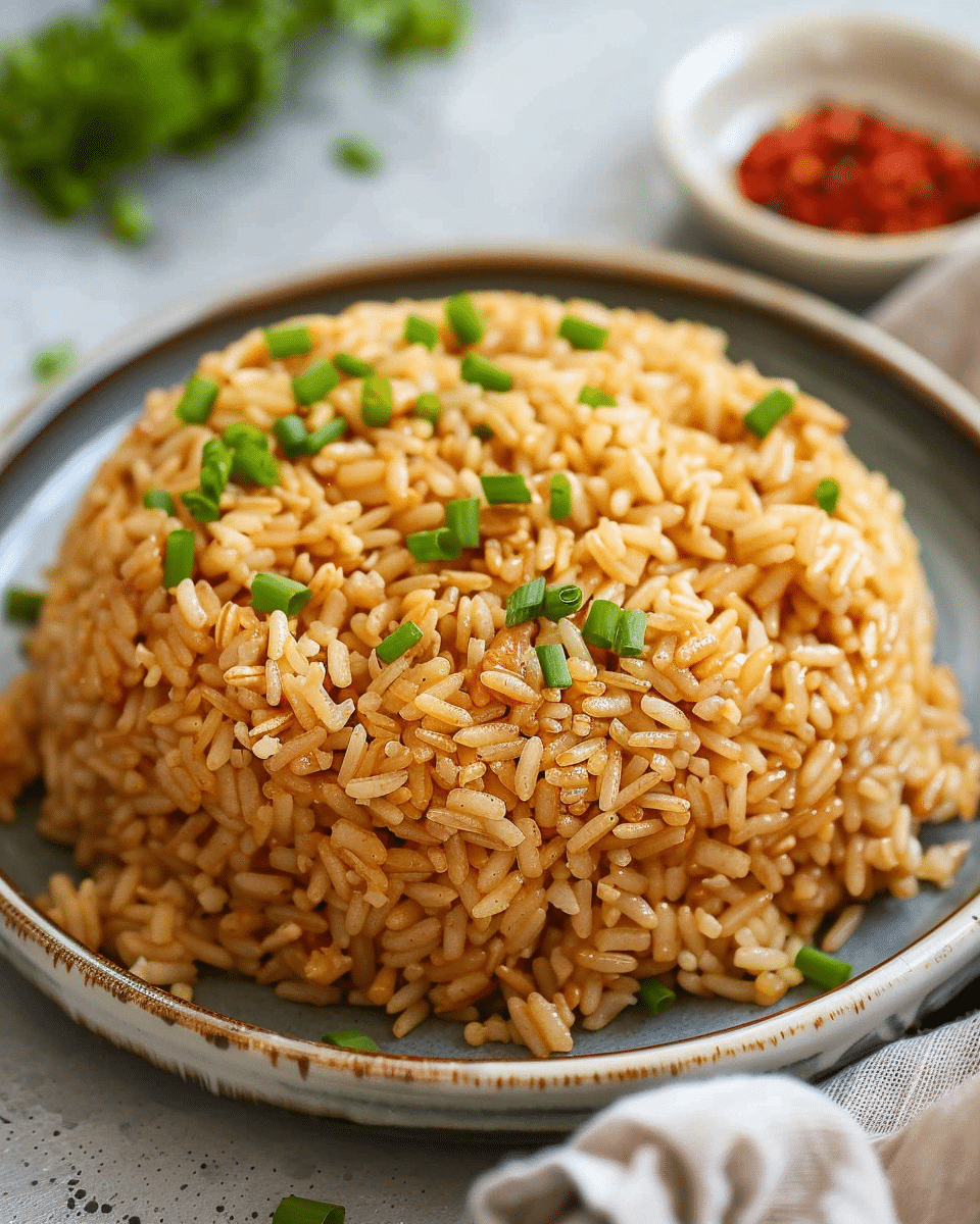 Easy Peanut Butter Rice
