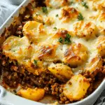 Hobo Casserole with Ground Beef & Potatoes