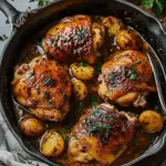 Maple Mustard Chicken Thighs