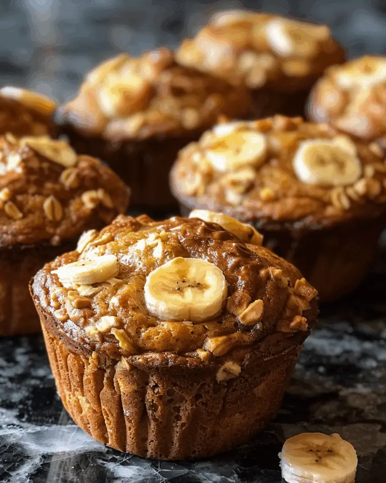 Peanut Butter Banana Breakfast Muffins Recipe