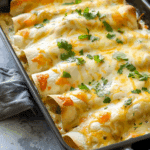Easy White Chicken Enchiladas Recipe
