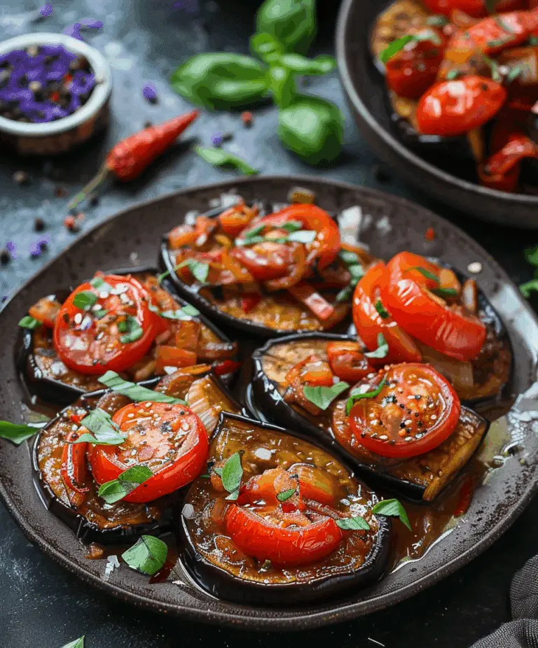 Eggplant with Tomato