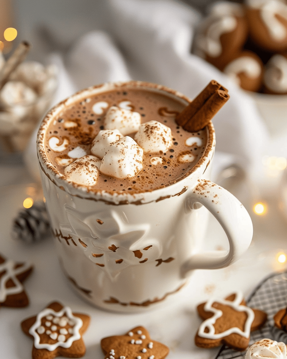Gingerbread Hot Chocolate