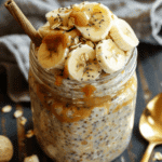 Peanut Butter Banana Overnight Oats Recipe