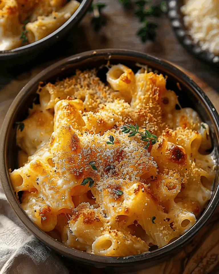 Smoked Mac and Cheese Rigatoni