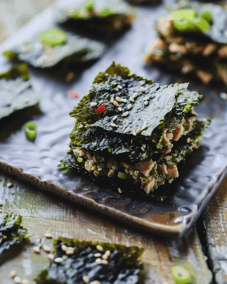 Tuna Seaweed Snacks