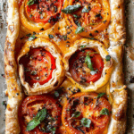 Easy Tomato Tart with Puff Pastry