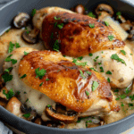 Healthy Mushroom Stuffed Chicken Breast Recipe