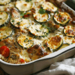 Chicken Zucchini Cheese Bake