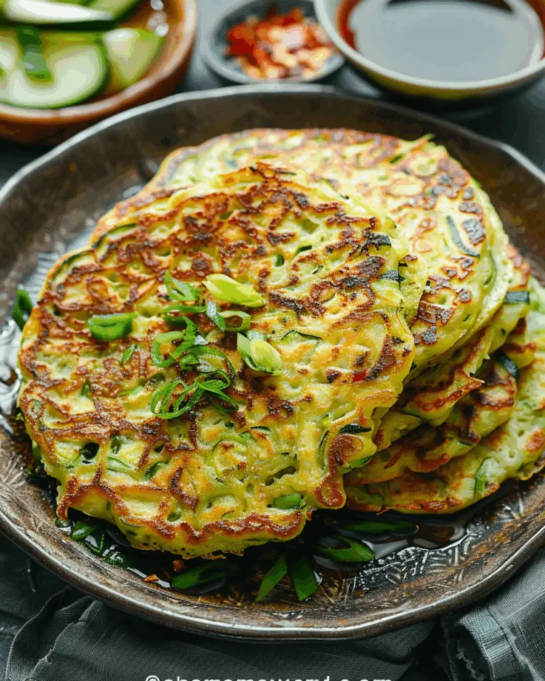 Chinese Zucchini Pancakes 
