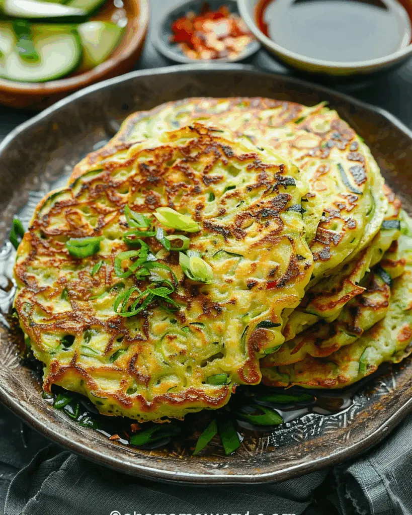 Chinese Zucchini Pancakes 