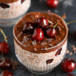 Chocolate Cherry Overnight Oats