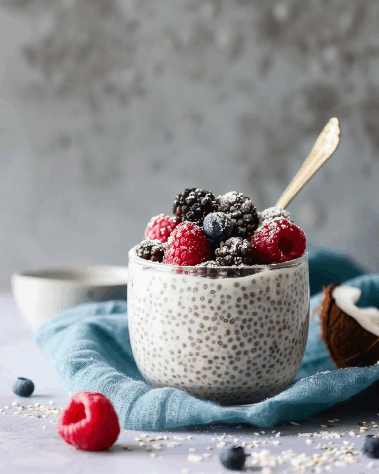 Coconut Milk Chia Pudding Recipe