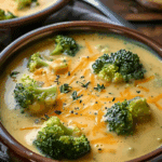 Crockpot Broccoli Cheddar Soup Recipe