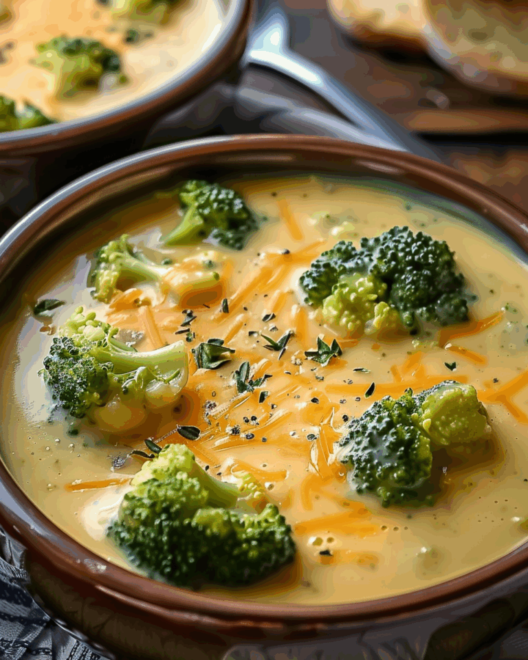 Crockpot Broccoli Cheddar Soup Recipe