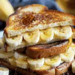 Honey Banana Grilled Cheese Sandwich