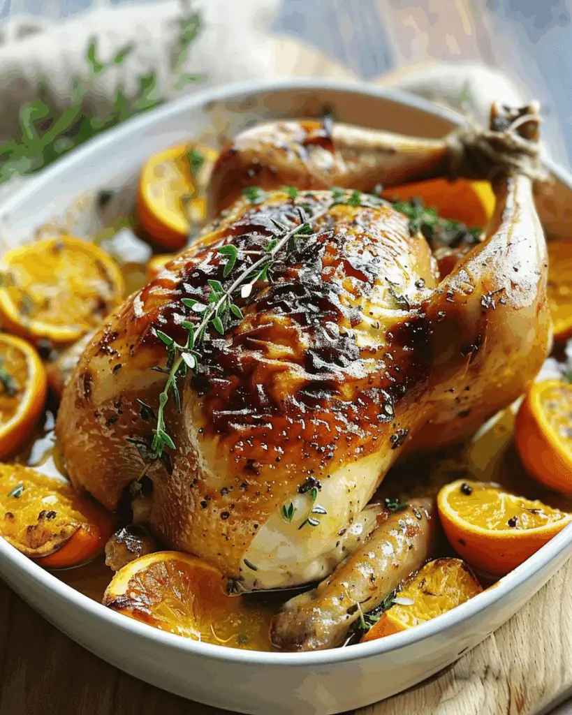 Roasted Orange Chicken Recipe