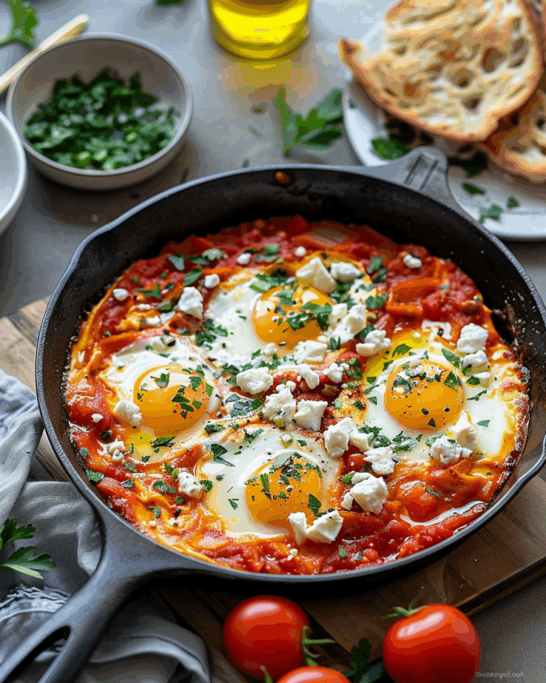 The BEST Shakshuka with Feta