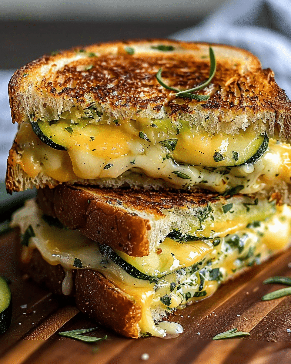 Zucchini Grilled Cheese Recipe