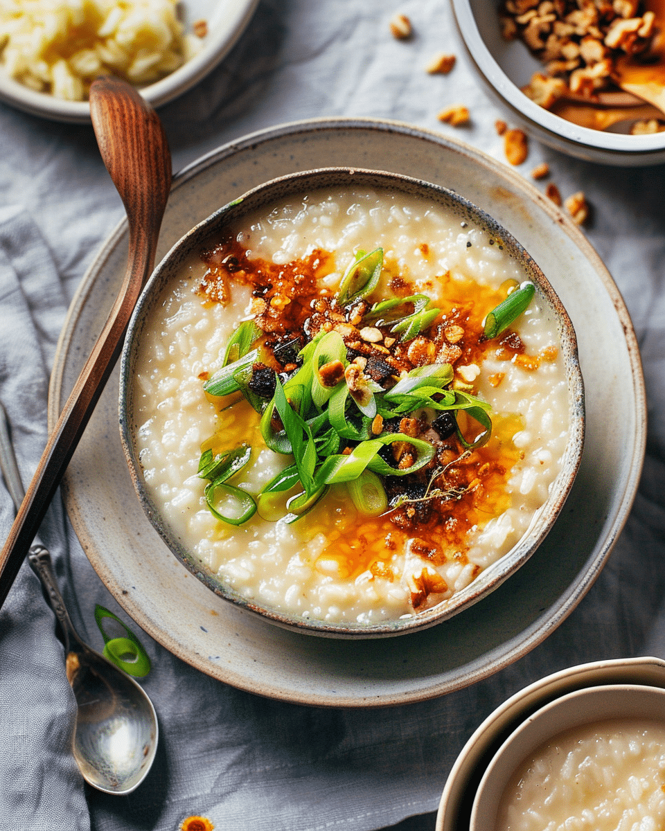 Vegan Congee (Instant Pot option)