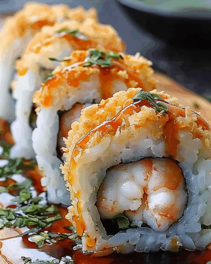 Homemade Shrimp Tempura Roll Recipe