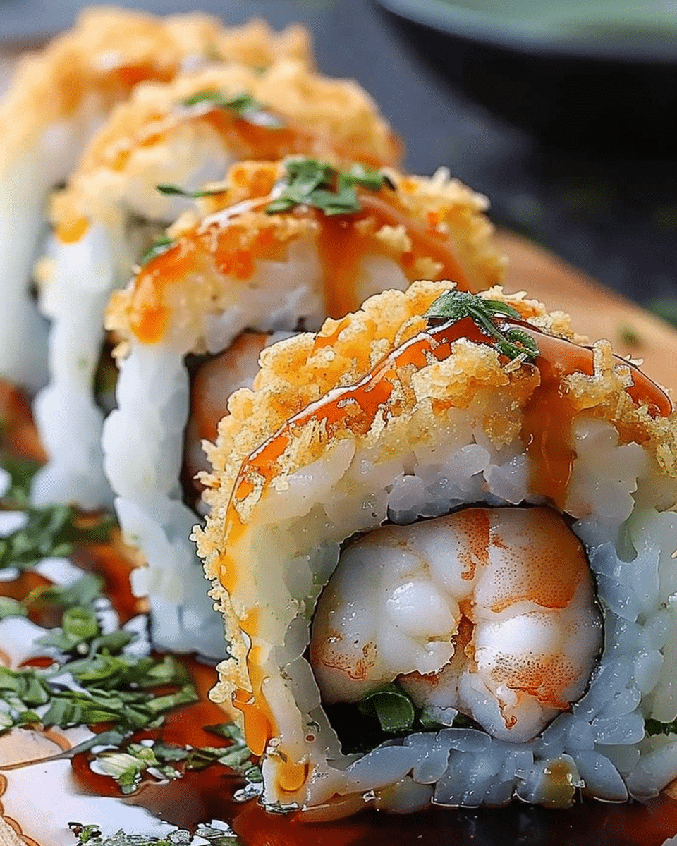 Homemade Shrimp Tempura Roll Recipe