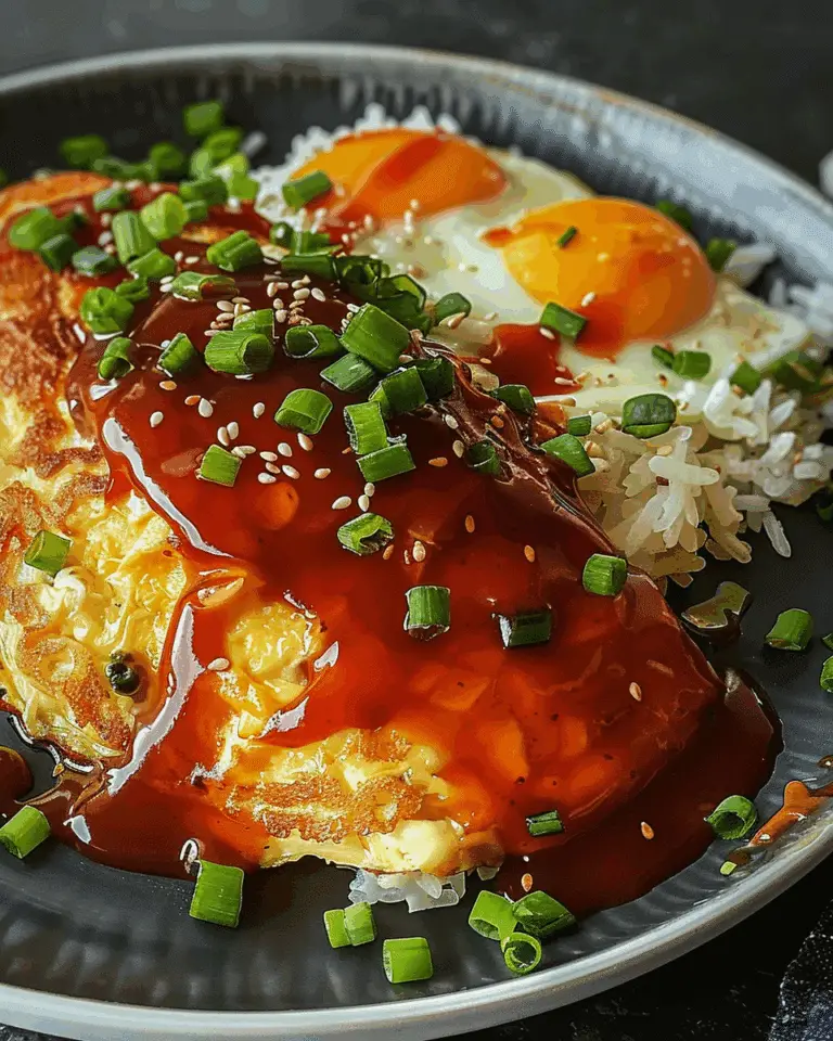 Omurice (Korean-Style Omelette Rice)