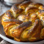 Poppy Seed Pull Apart Bread