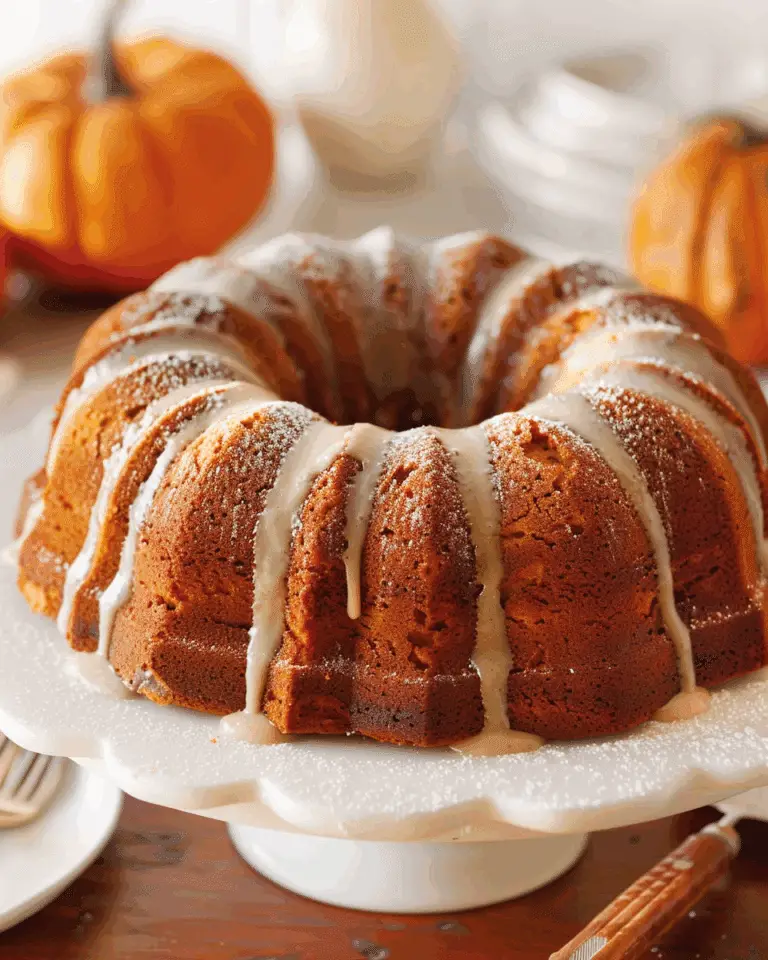 Pumpkin Bundt Cake Recipe