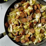 Sautéed Cabbage and Sausage