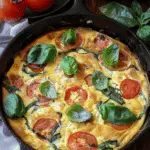 Tomato Basil Frittata