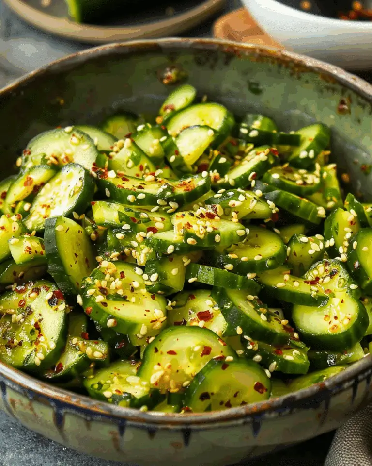 Korean Spicy Cucumber Salad