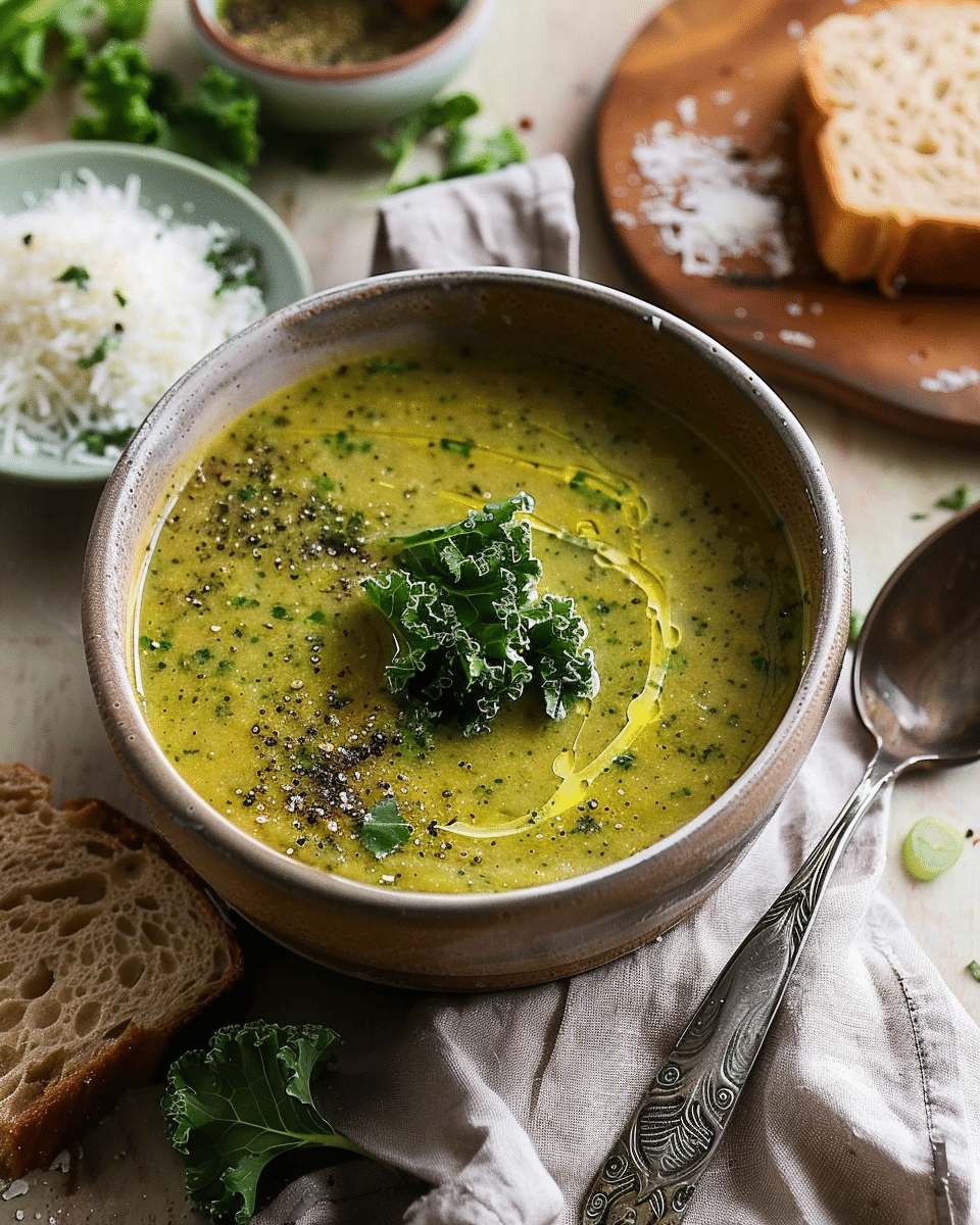 Nourishing One-Pot Broccoli Kale Soup