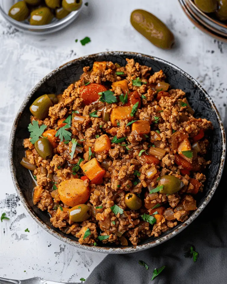 Turkey Picadillo