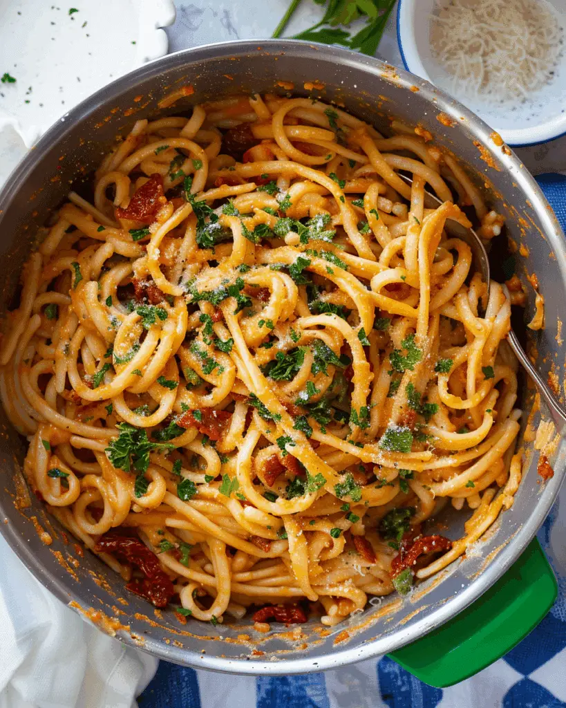 Vegan Sun-dried Tomato Pasta