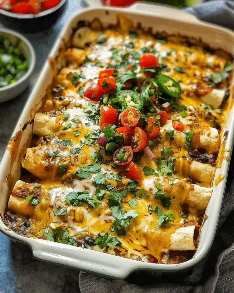 Vegetarian Enchilada Casserole