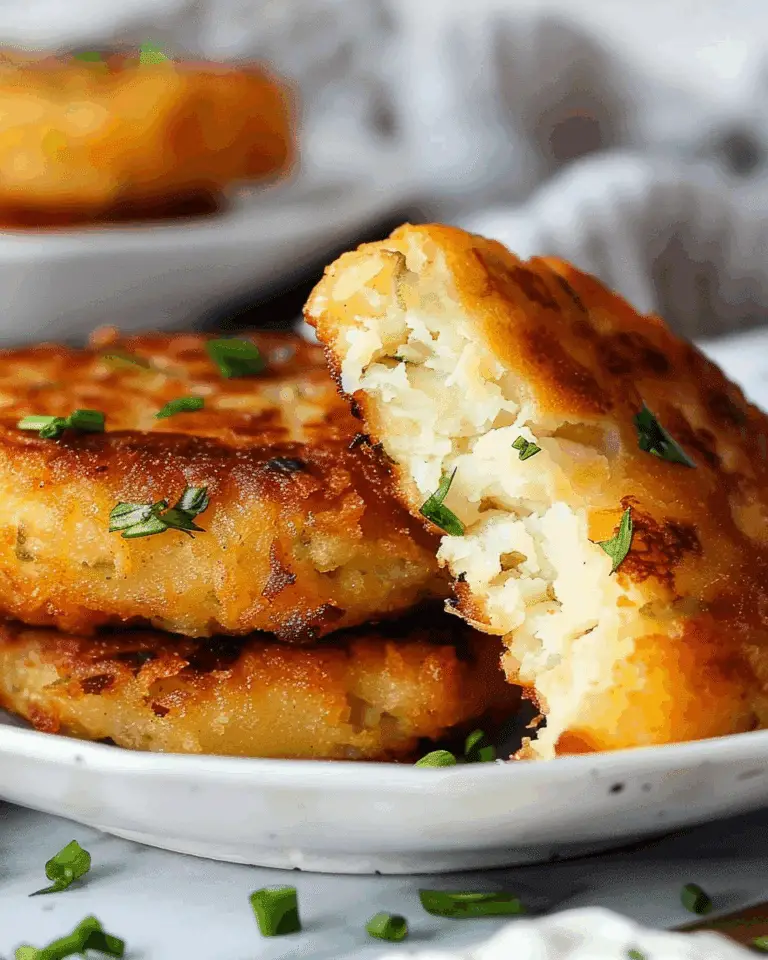 Potato Patties Fried Potato Cakes