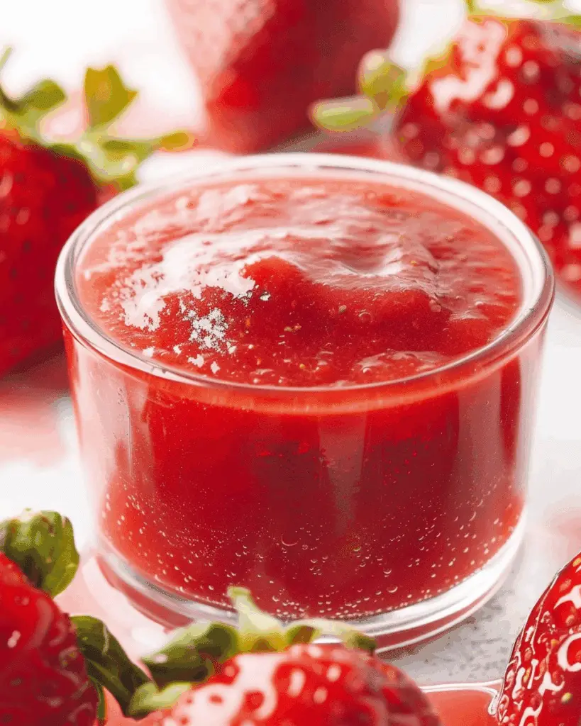 Strawberry Coulis Recipe
