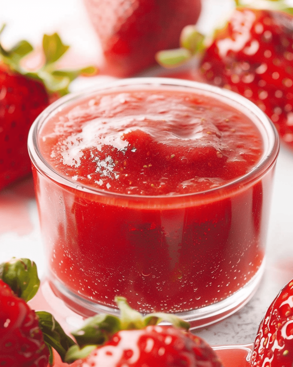 Strawberry Coulis Recipe