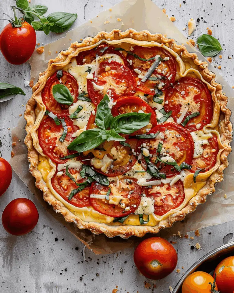 Tomato Ricotta Tart