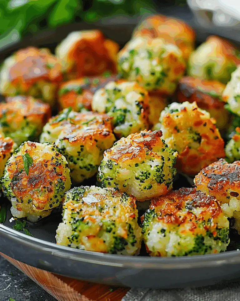 Cheesy Broccoli Tater Tots