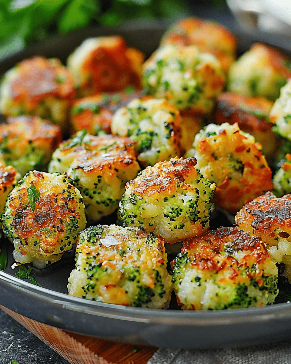 Cheesy Broccoli Tater Tots