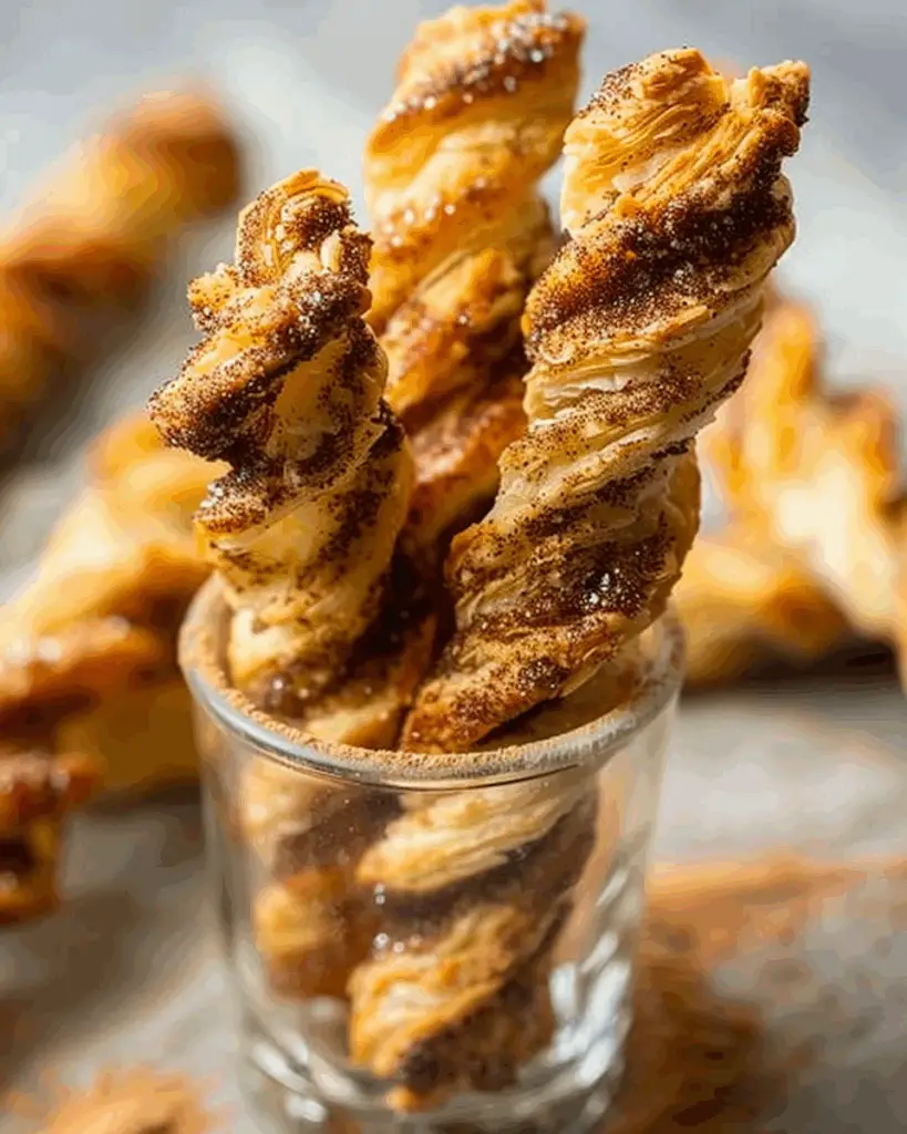 Cinnamon Puff Pastry Twists